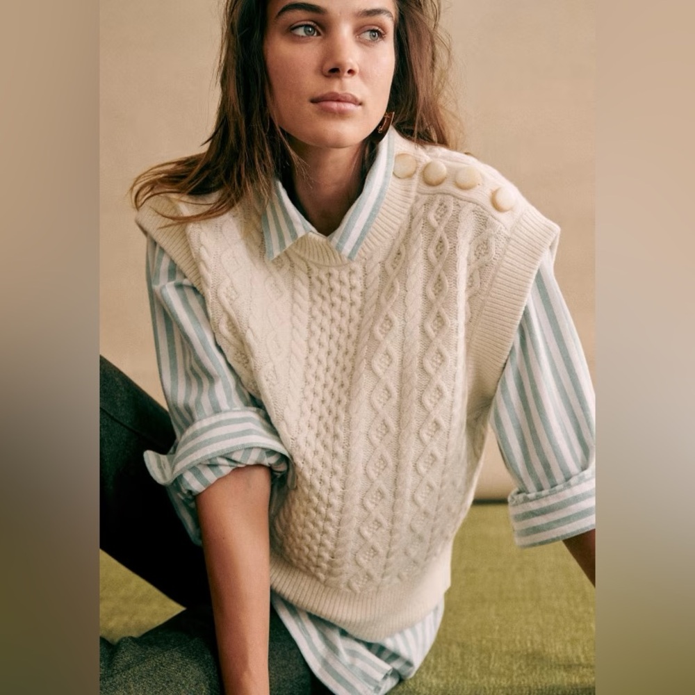 Sezane Gregoire Jumper, Size L - Picture 4 of 10
